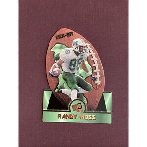 Randy moss rookie by press pass combine results/uatwo because of teeth surgery*